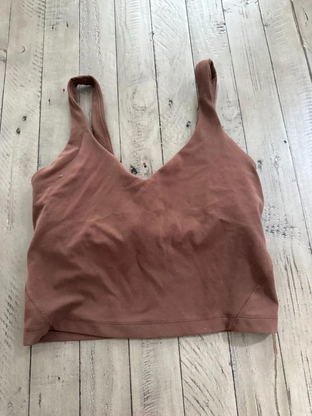 Lululemon Align Tank Top Java Brown Size 6